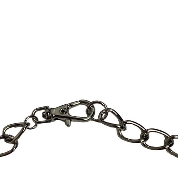 Golden silver chain necklace - Picture 3 of 5